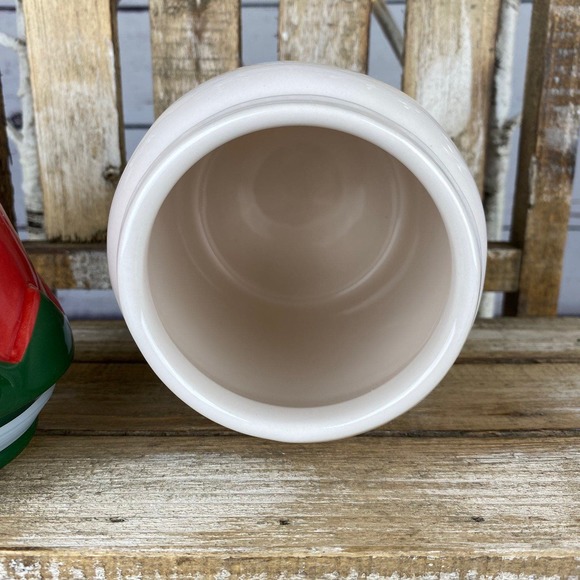 🎄 Rae Dunn “Deck The Halls” Canister w/ Elf Hat Topper – Christmas Decor - Picture 7 of 9